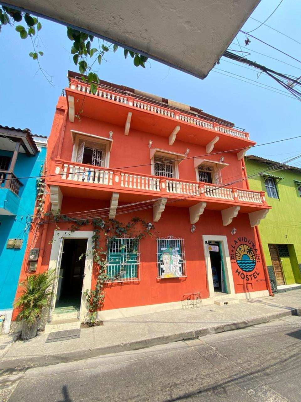 La Viduka Hostel Cartagena Екстер'єр фото