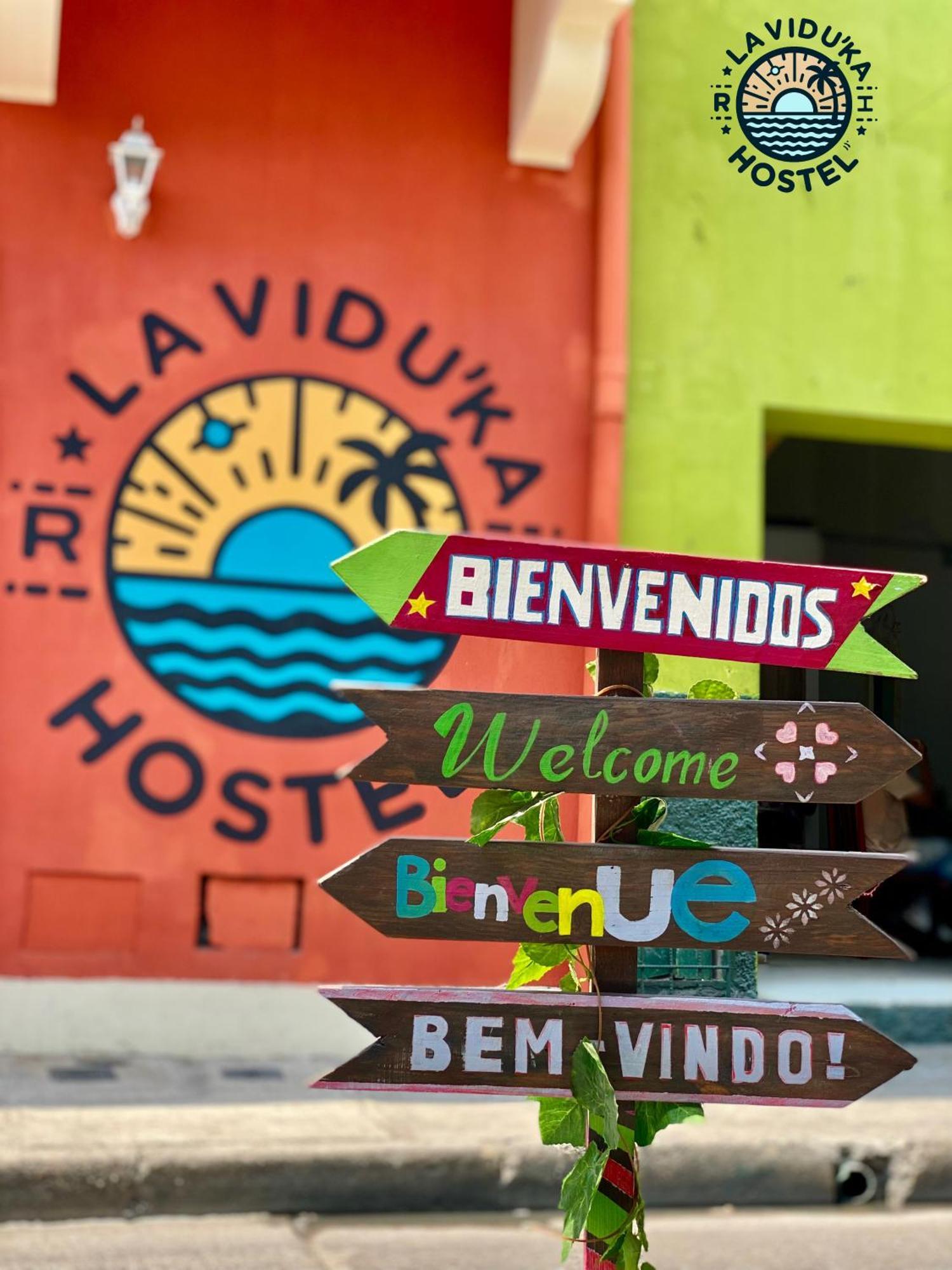 La Viduka Hostel Cartagena Екстер'єр фото